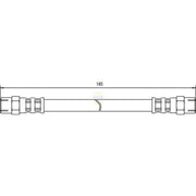 NAPA Brake Hydraulic Hose Line Rear NBH1035