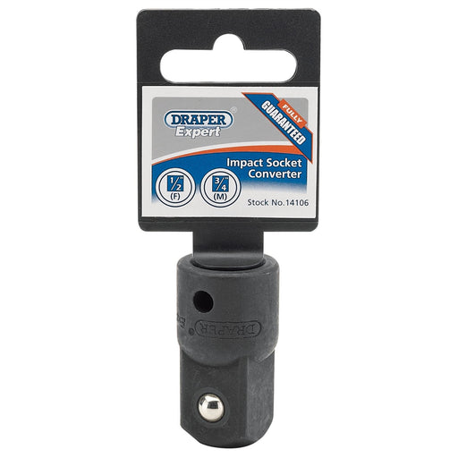 Draper Impact Socket Converter, 1/2"(F) x 3/4"(M) 14106 Draper - Dynamic Drive