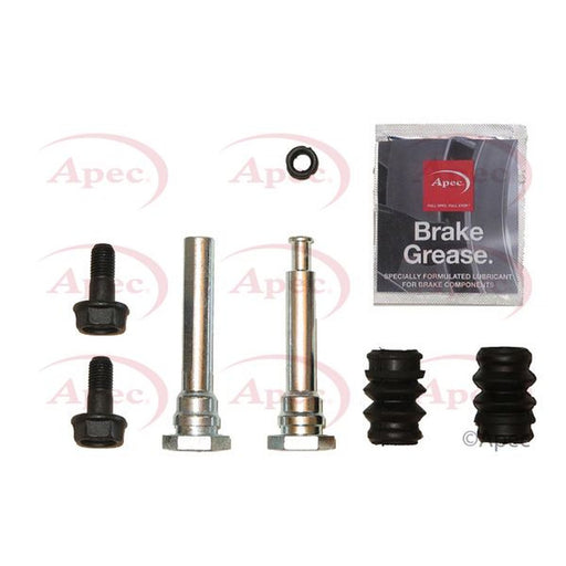 Apec Brake Caliper Guide Sleeve Kit Rear Left fits Mazda 2 2007-2015