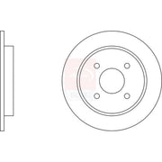 Apec Front & Rear Brake Discs & Pads fits Ford Fiesta VI 2013-2017 1.6