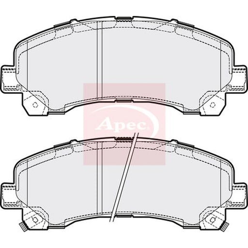 Apec Front Brake Pad Set PAD1736