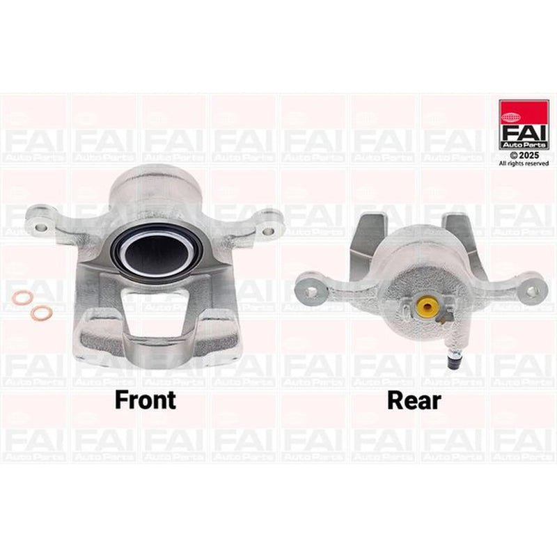 FAI Brake Caliper Assembly Front Left fits Chevrolet Kalos 2003-2013 1.2 1.4