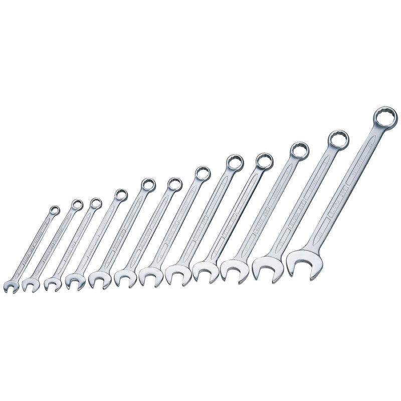 Draper Long Metric Combination Spanner Set (12 Piece) 03090 Draper - Dynamic Drive