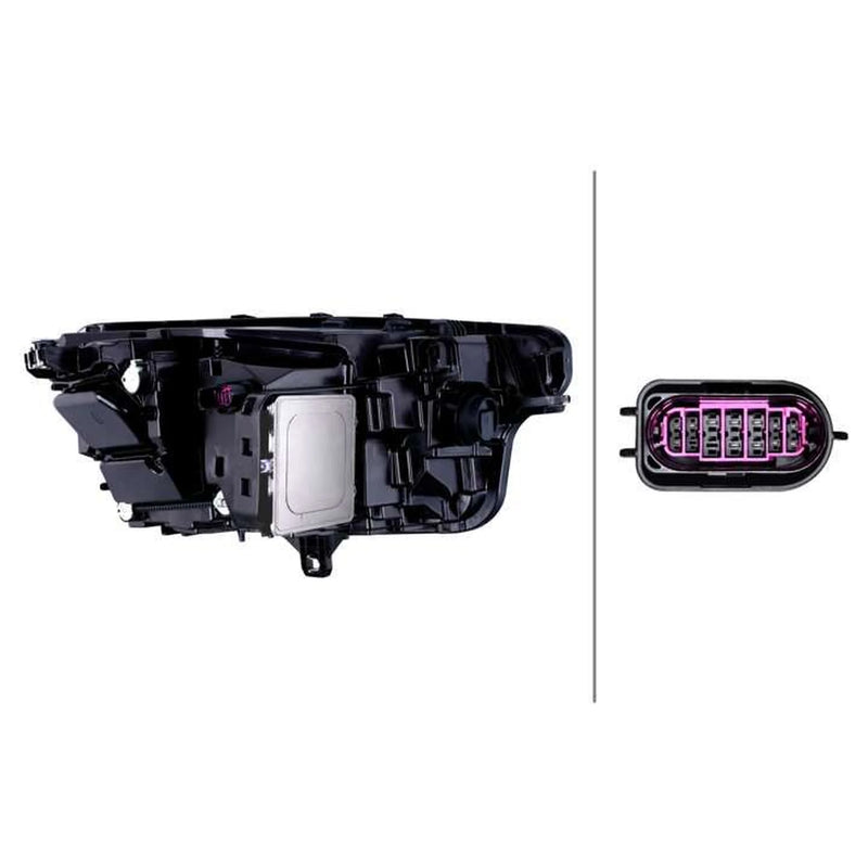 Hella Headlight Headlamp LED Left fits Audi A6 E-Tron 2024 on
