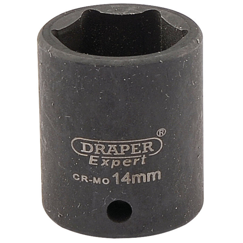 Draper Expert HI-TORQ 6 Point Impact Socket, 1/4" Sq. Dr., 14mm Draper - Dynamic Drive