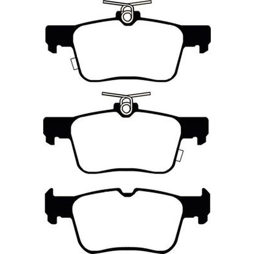 Abtex Rear Brake Pad Set fits Ford Focus IV 2018-2025 1.0 1.5 2.0 2.3