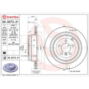 Brembo Rear Brake Discs & Pads fits Land Rover Range Rover 2009-2012 5.0