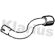 Klarius Exhaust Pipe OD fits Ford Kuga I 2008-2012 2.0