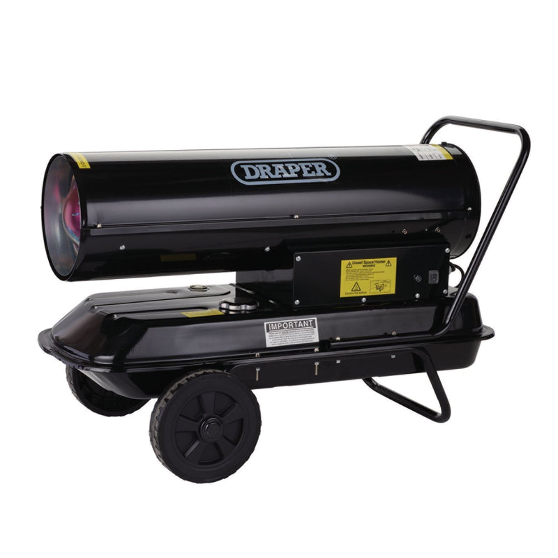 Draper 230V Diesel and Kerosene Space Heater, 68,250 BTU/20kW 04175 Draper - Dynamic Drive