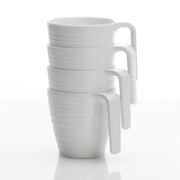 Soft White Stacking Mug (4) SW423 Flamefield - Dynamic Drive