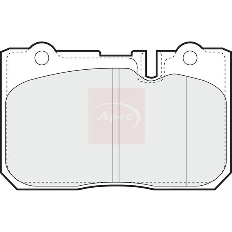 Apec Front Brake Pad Set PAD1049