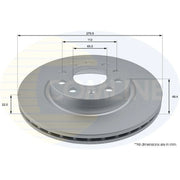 Comline Front & Rear Brake Discs & Pads fits Skoda Octavia II Combi 2009-2013