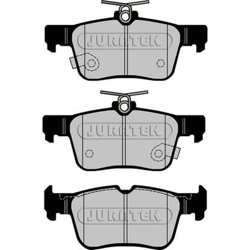 Juratek Rear Brake Pad Set fits Ford Focus IV 2018-2025 1.0 1.5 2.0 2.3