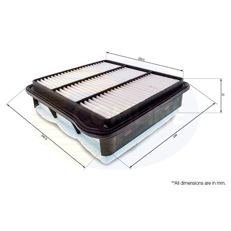 Comline Full Service Kit with Air, Oil, Fuel & Cabin Filter fits Mitsubishi L200