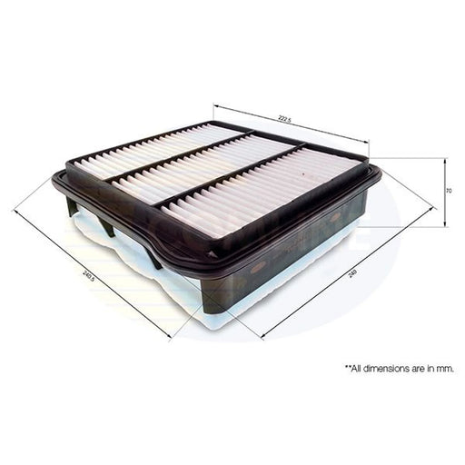 Comline Full Service Kit with Air, Oil, Fuel & Cabin Filter fits Mitsubishi L200