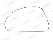 Summit Stick-On Standard Mirror Glass fits Suzuki Alto 81 on LHS Summit - Bars 4 Cars