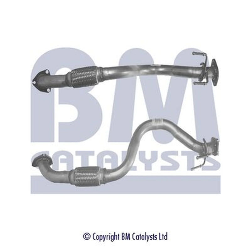 BM Catalysts Exhaust Pipe OD fits Seat Altea 2006-2011 1.4