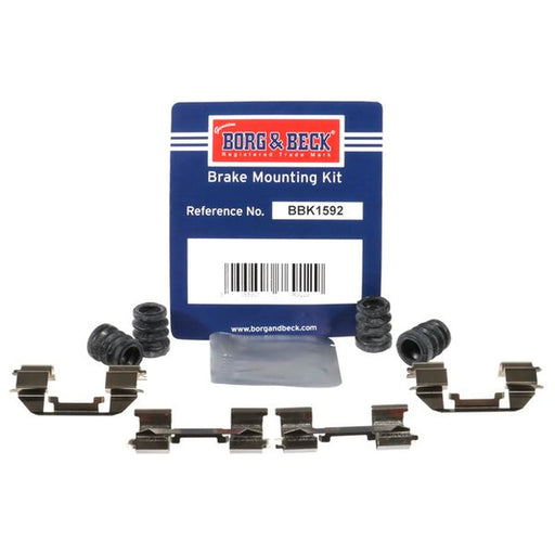 Borg & Beck Brake Pad Accessory Fitting Kit Front BBK1592