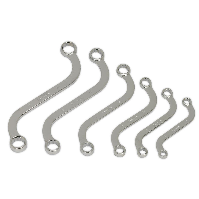 Sealey S-Spanner Set 6pc Metric AK6315 Sealey - Dynamic Drive