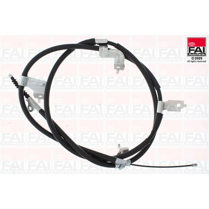FAI Handbrake Cable Left Rear fits Nissan Navara NP300 2005-2007 2.5