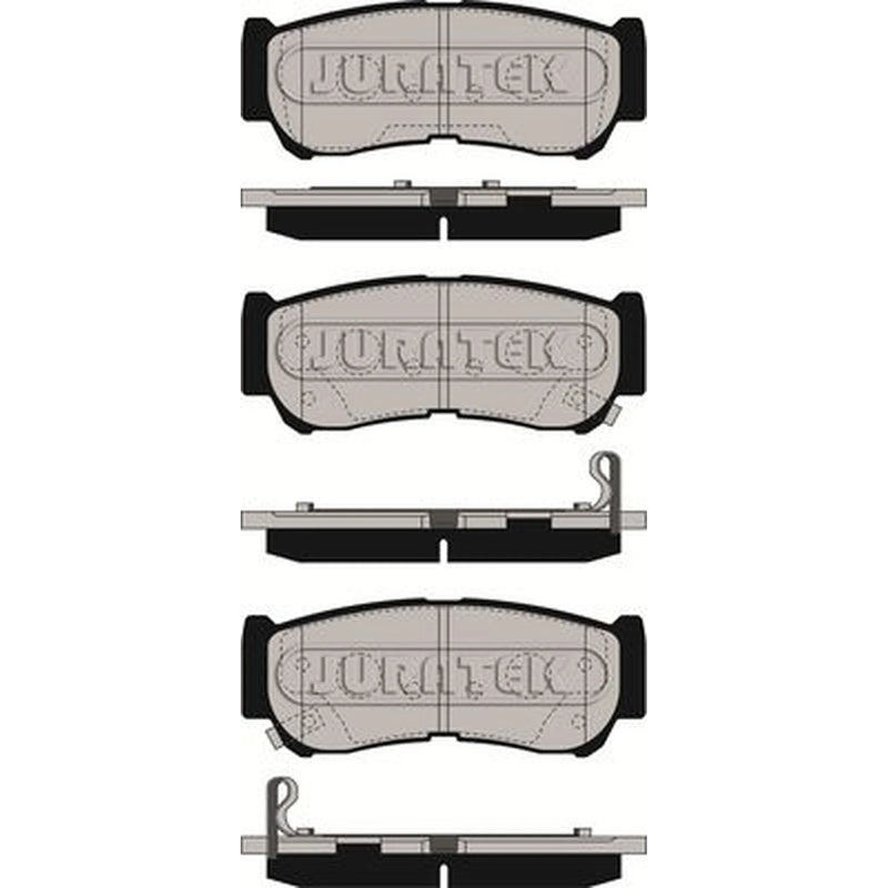 Juratek Rear Brake Pad Set fits Hyundai Santa Fé II 2006-2012 2.2 2.7