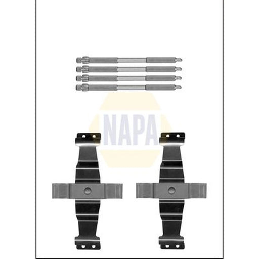 NAPA Brake Pad Accessory Fitting Kit Front fits BMW 1 Sports Hatch 2011-2019
