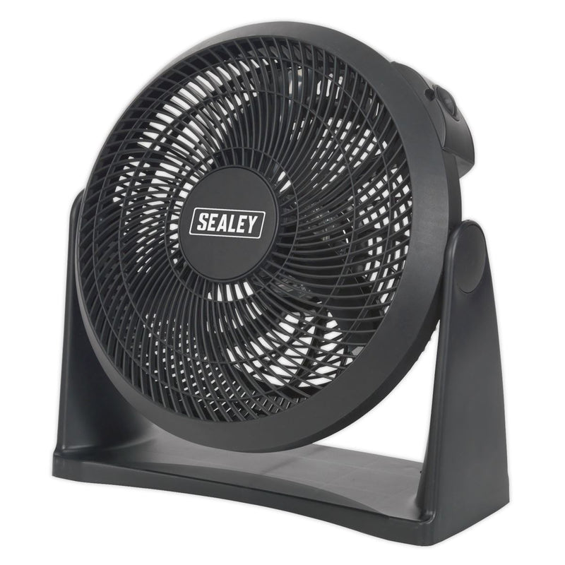 Sealey Desk/Floor Fan 3-Speed 12" 230V SFF12 Sealey - Dynamic Drive