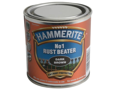 Hammerite No.1 Rust Beater Paint Dark Brown 250ml Hammerite - NN4 Online