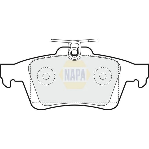 NAPA Rear Brake Pad Set NBP1500