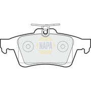 NAPA Rear Brake Solid Discs & Pads fits Mazda 3 2003-2009 2.0 2.3