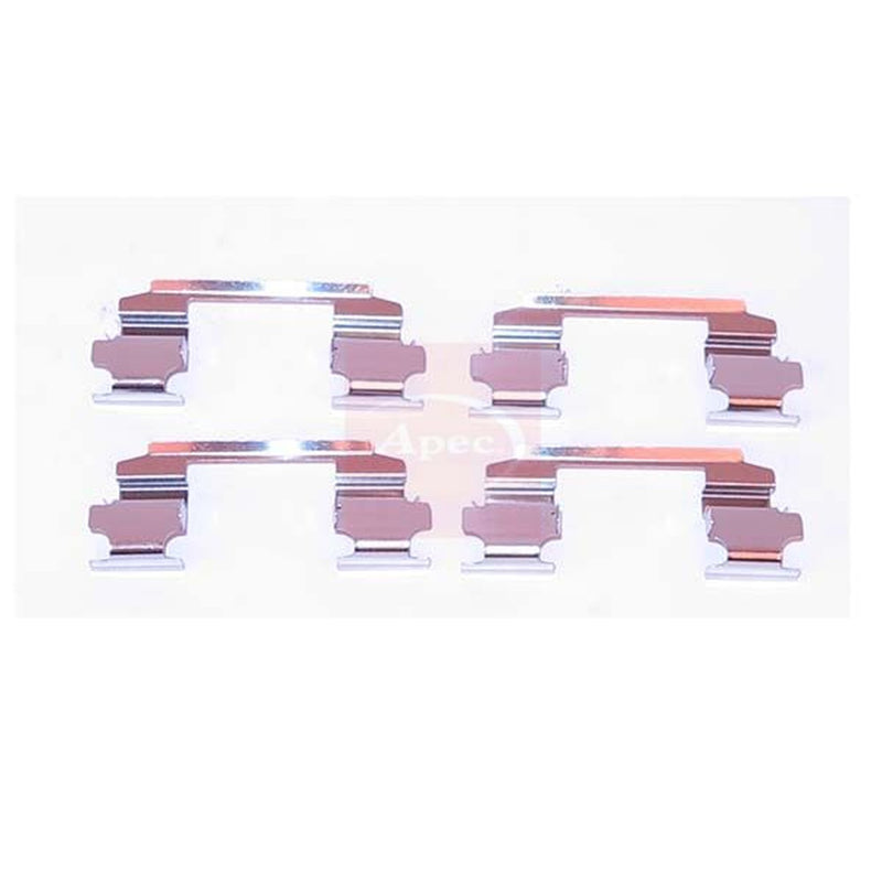 Apec Brake Pad Accessory Fitting Kit Front fits Nissan Serena 1999-2005 2.5