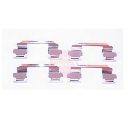 Apec Brake Pad Accessory Fitting Kit Front fits Nissan Serena 1999-2005 2.5