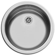 Round Inset Sink Stainless Steel 450 Diameter Pyramis - Dynamic Drive