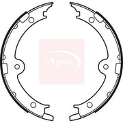 Apec Parking Brake Shoe Set fits Lexus Gs 2005-2011