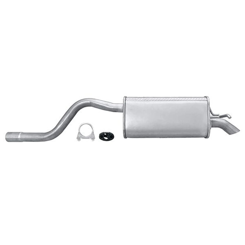 Hella End Silencer Rear fits Renault Twingo II 2007-2014 1.2