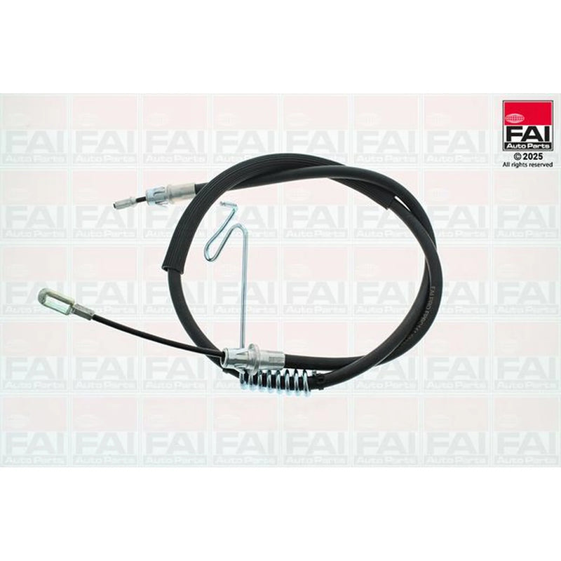 FAI Handbrake Cable Right Rear fits Ford Transit 2006-2014 2.2 2.4