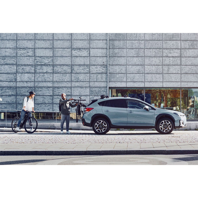 Thule Out Way Hanging three-bike hanging trunk bike rack aluminium Boot Bike Rack Thule - Bars 4 Cars