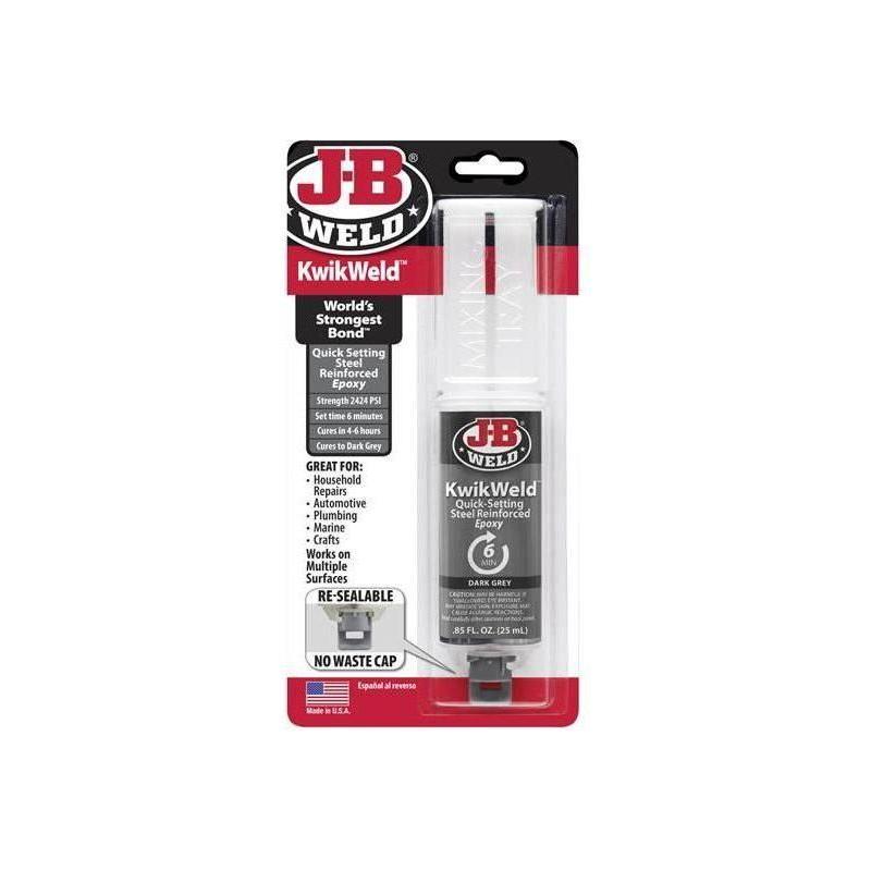 J-B Weld KwikWeld™ Epoxy Syringe 25ml J-B Weld - Town Tools