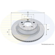 Comline Front & Rear Brake Discs & Pads fits BMW 3 2018-2020
