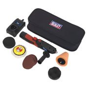 Sealey Cordless Mini Sander/Polisher Kit75mm 12V Lithium-ion CP2812V Sealey - Dynamic Drive