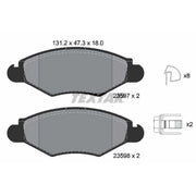 Textar Front Brake Pad Set 2359703