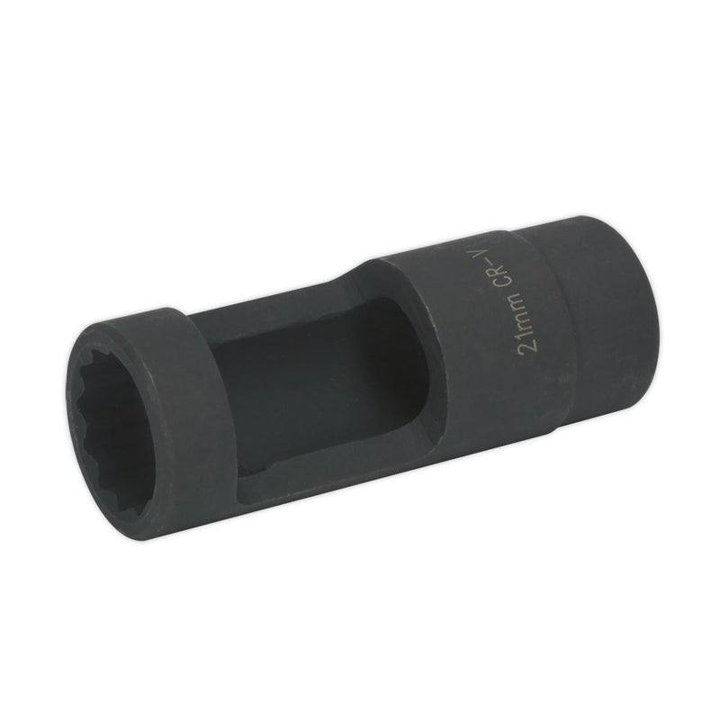 Sealey Injector Socket 21 x 84mm 1/2"Sq Drive SX042 Sealey - Dynamic Drive