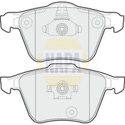 NAPA Front Brake Vented Discs & Pads fits Volvo XC90 I 2002-2014 2.5 3.2