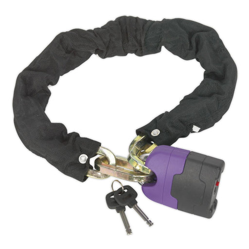 Sealey Motorcycle Chain Lock 10.5 x 10.5 x 900mm 4* ART Approved CLA1090 Sealey - Dynamic Drive