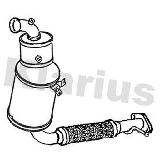 Klarius Diesel Particulate Filter T/A fits Ford Tourneo Custom V362 Bus