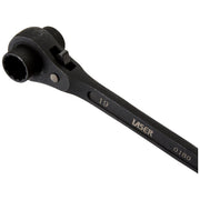 Laser Ratchet Podger Spanner 17mm x 19mm 0180 Laser - Dynamic Drive