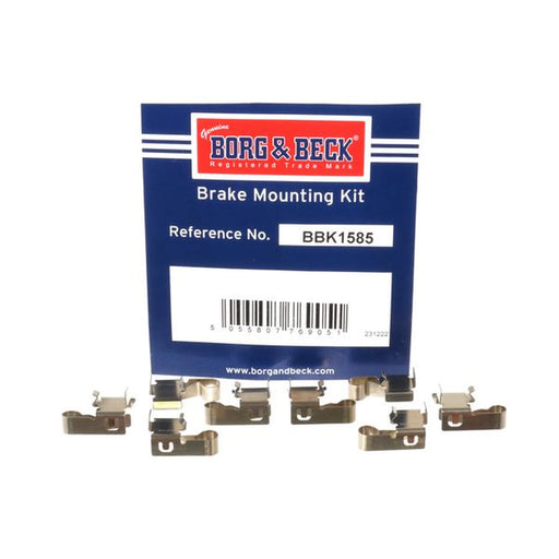 Borg & Beck Brake Pad Accessory Fitting Kit Rear BBK1585