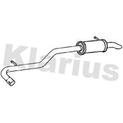 Klarius Box With Tail Pipe Rear fits Mitsubishi Space Star VI 2012 on 1.2