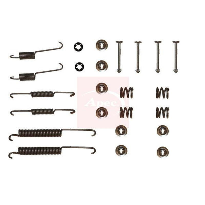 Apec Brake Shoe Accessory Kit Rear fits Citroën Xsara 2003-2005 1.4