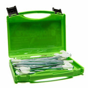 Blue Diamond Glow Hard Ground Tent & Awning Pegs (Case of 20) Heavy Duty PEG222 Blue Diamond  - Dynamic Drive